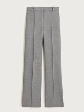 J.Crew Natalia pant in four-season stretch in Heather Smoked Graphite ~ Sz 4P